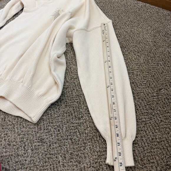 Paul & Shark Yachting Cream Embroidered Pullover Sweater Men’s Size XL Boating - Picture 13 of 14